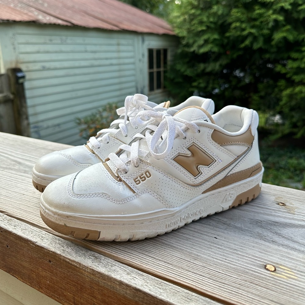Barely worn New Balance 550s